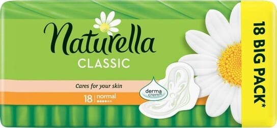 Гигиенические прокладки, 18 шт. Naturella, Classic Normal
Гигиенические прокладки, 18 шт. Naturella, Classic Normal