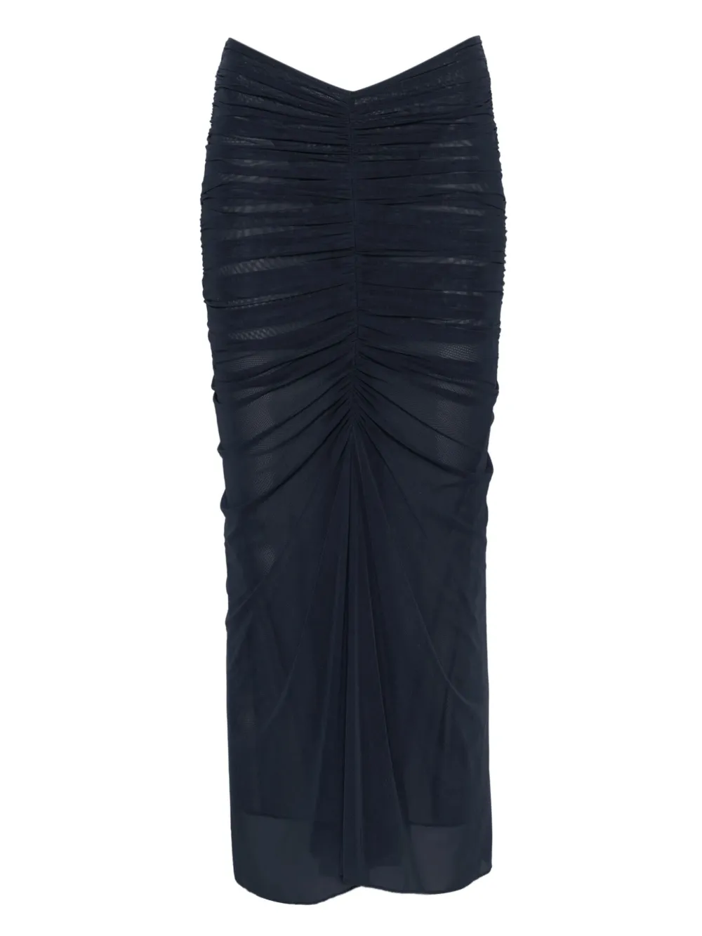 Юбка миди со сборками Mugler, синий
Юбка миди со сборками Mugler, синий