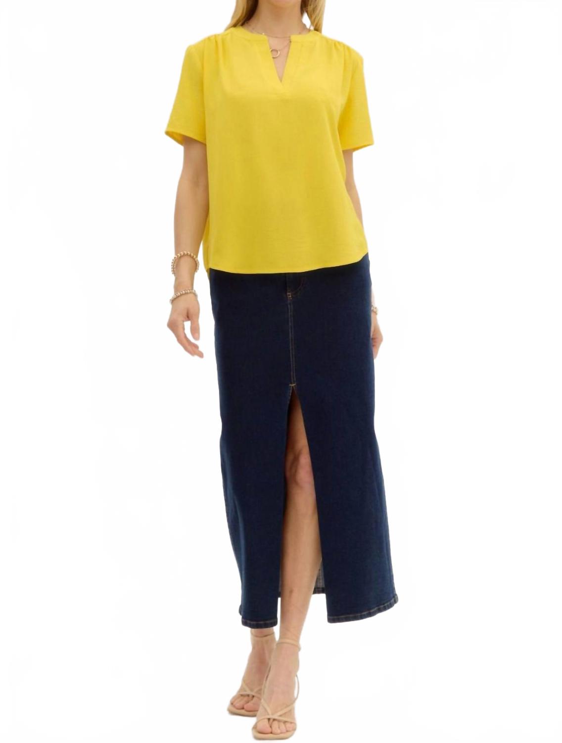 Топ Tracy желтый Entro
Топ Tracy желтый Entro