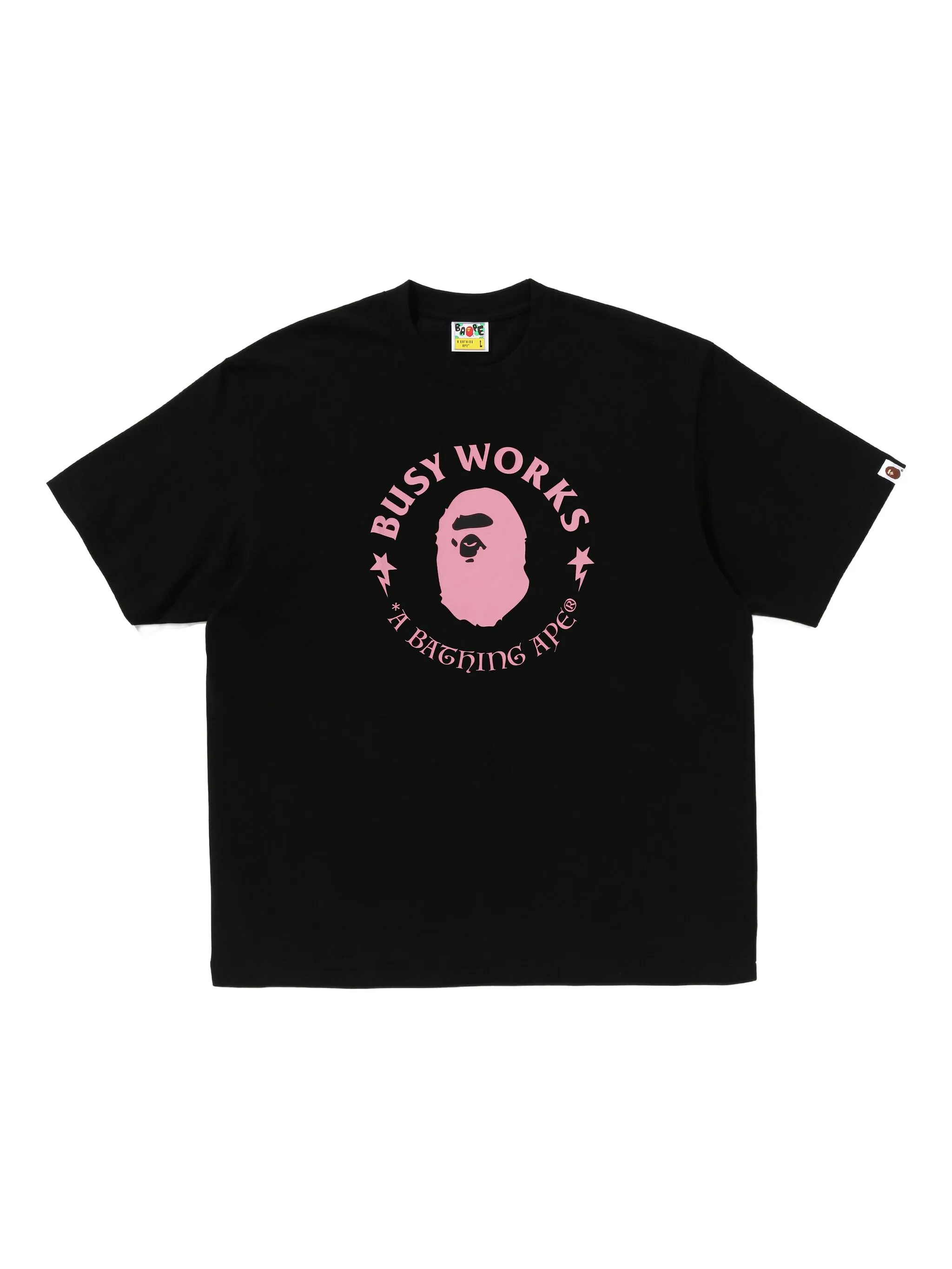 Футболка Busy Works A Bathing Ape, черный
Футболка Busy Works A Bathing Ape, черный