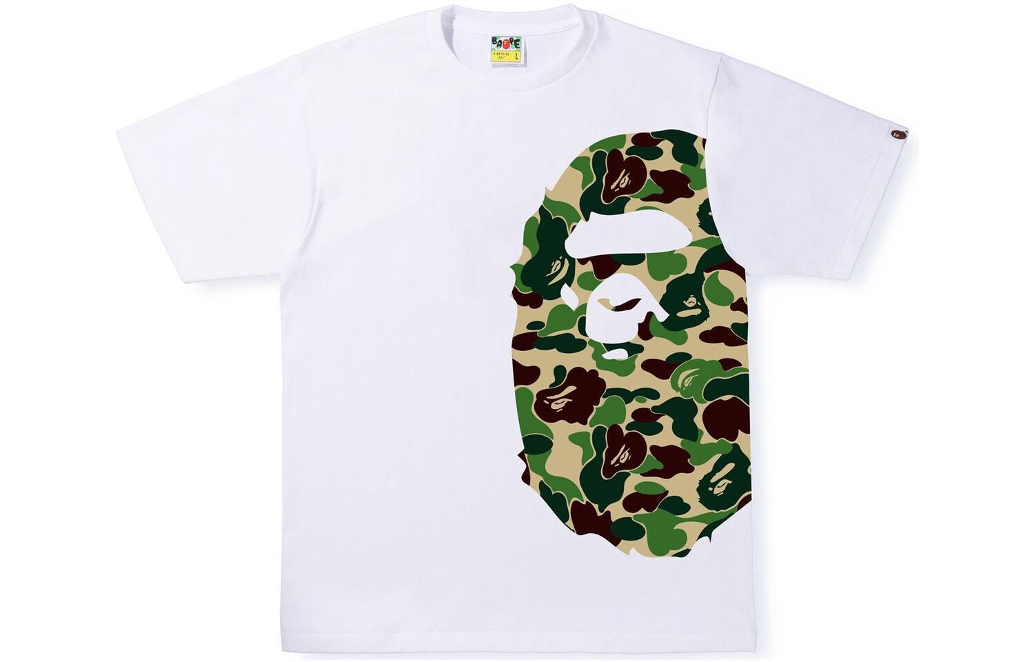 Футболка BAPE ABC Camo Side Big Ape Head, белая/зеленая A Bathing Ape, белый/синий
Футболка BAPE ABC Camo Side Big Ape Head, белая/зеленая A Bathing Ape, белый/синий