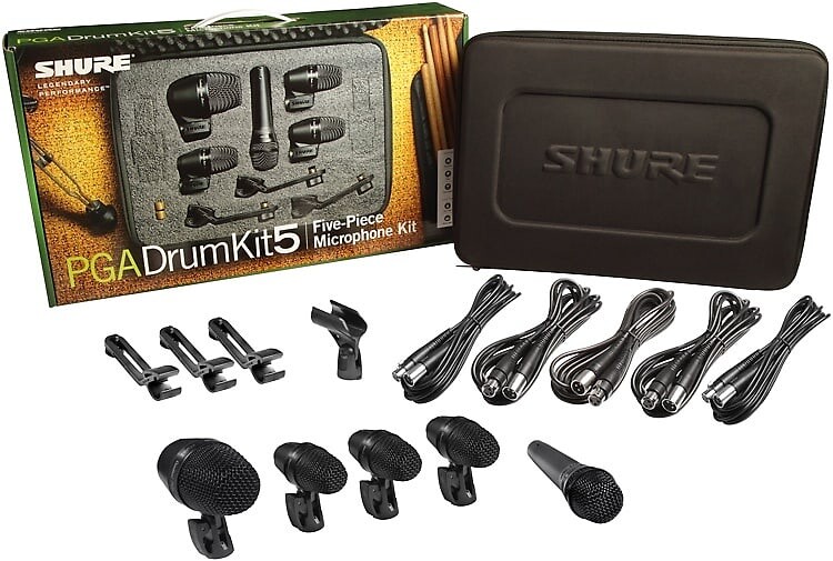Микрофон Shure PGADRUMKIT5
Микрофон Shure PGADRUMKIT5