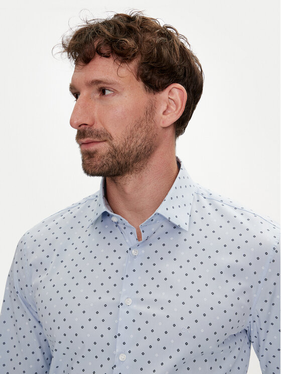 Рубашка slim fit K10K113168 Calvin Klein, синий
Рубашка slim fit K10K113168 Calvin Klein, синий