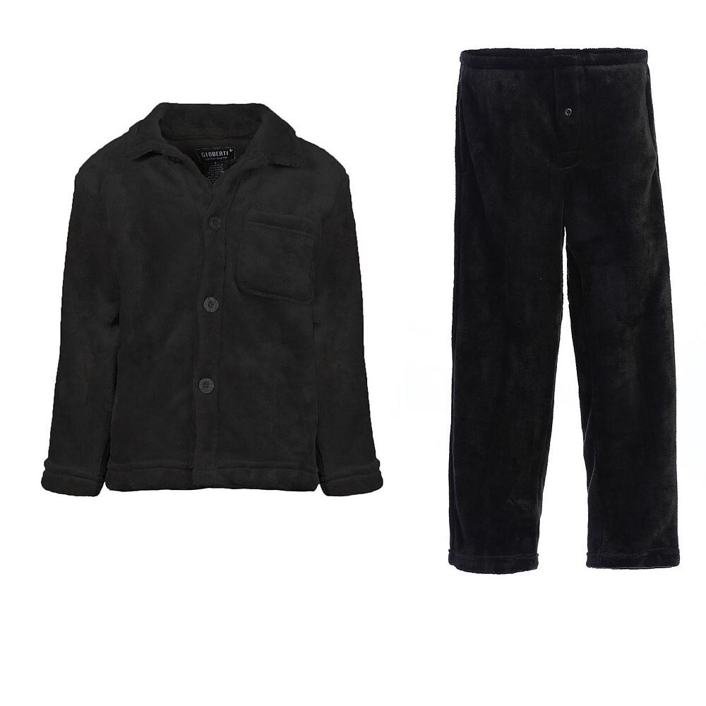 Детский супермягкий плюшевый пижамный комплект Gioberti из 2 предметов, черный
Детский супермягкий плюшевый пижамный комплект Gioberti из 2 предметов, черный