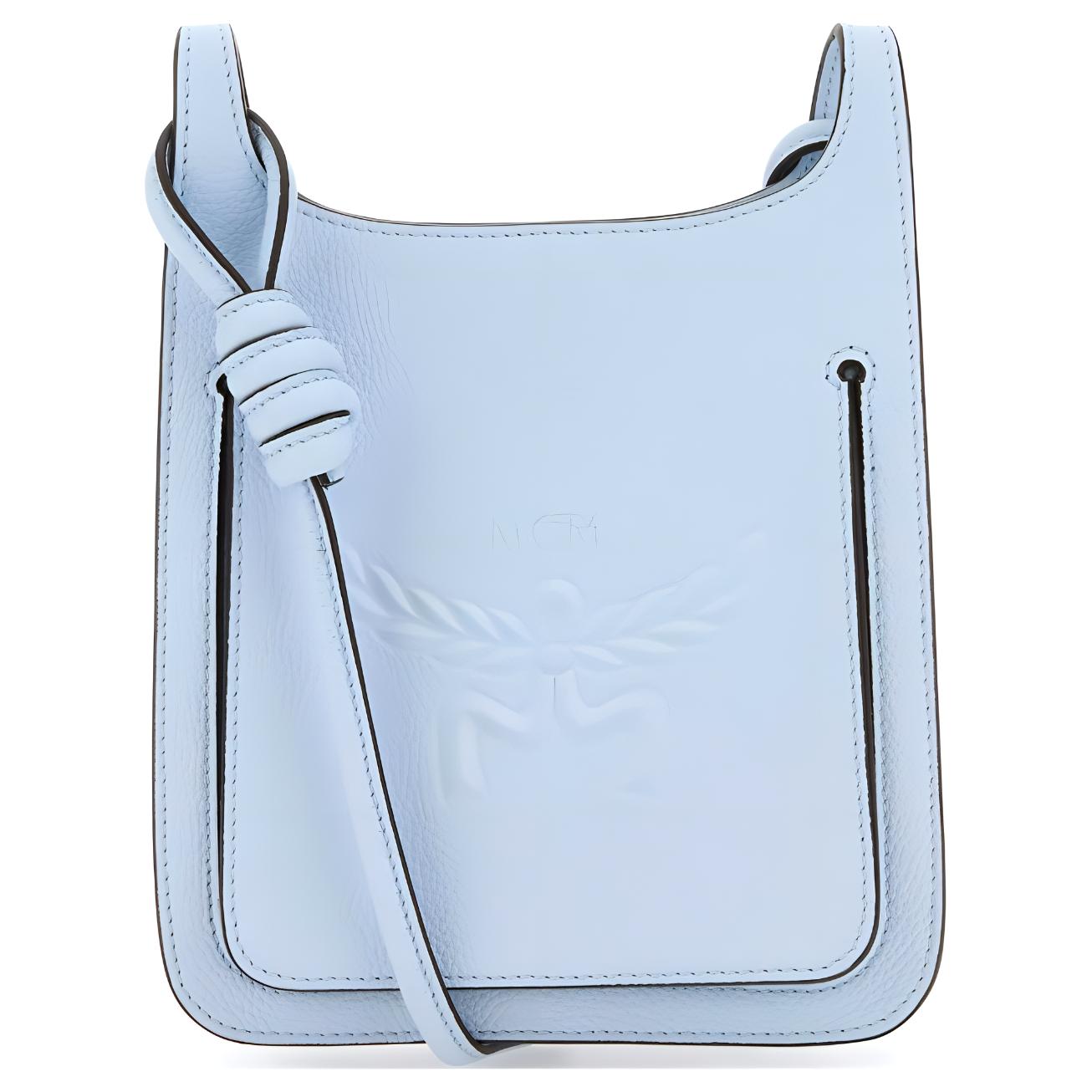 Кожаная сумка хобо, мини-сумка через плечо, наплечная сумка женская синяя MCM
Кожаная сумка хобо, мини-сумка через плечо, наплечная сумка женская синяя MCM