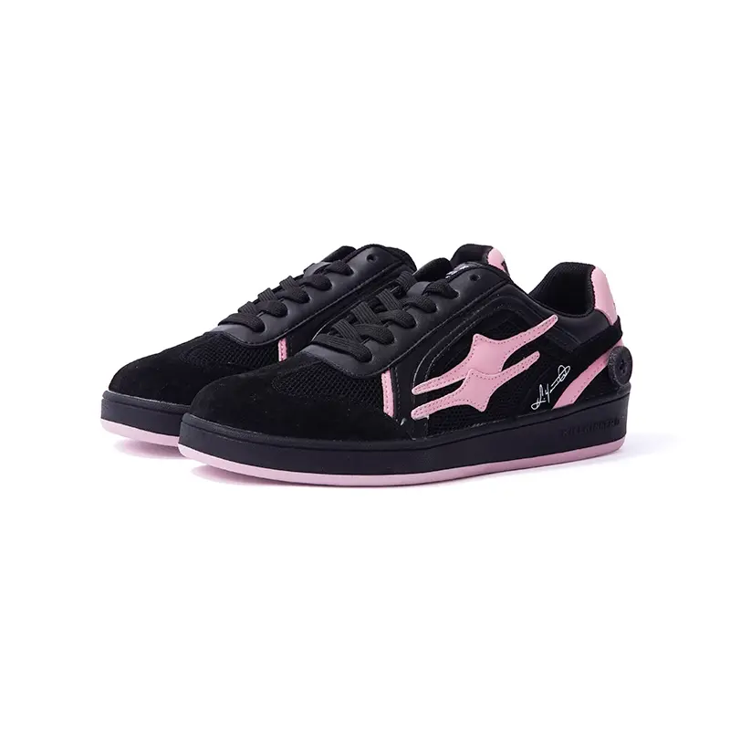 Кеды, скейтборд обувь унисекс низкий верх черный/розовый Killwinner
Кеды, скейтборд обувь унисекс низкий верх черный/розовый Killwinner