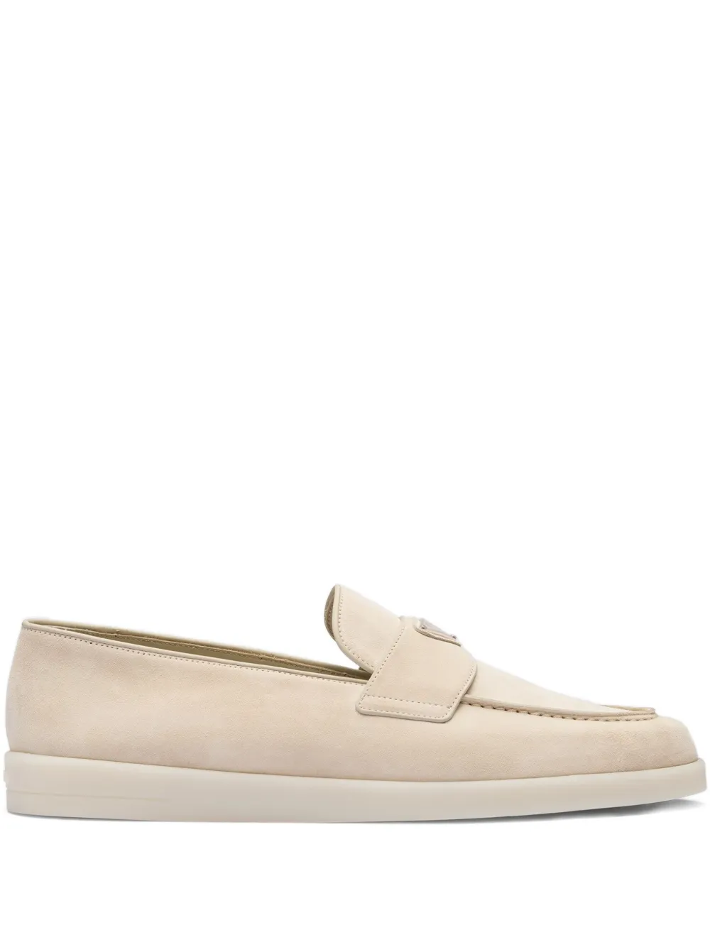 Замшевые лоферы Prada, нейтральный
Замшевые лоферы Prada, нейтральный