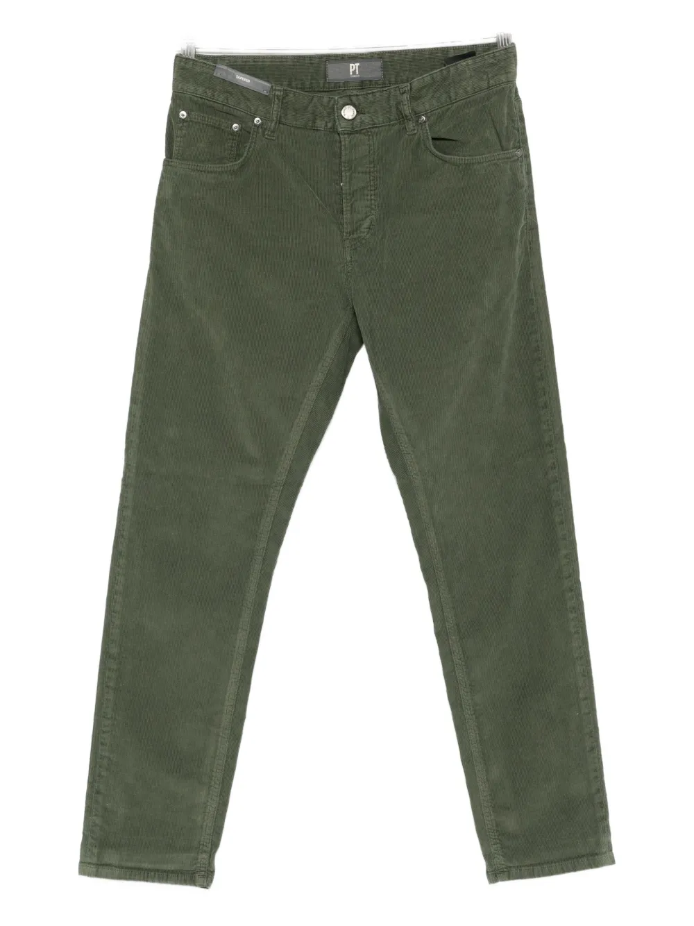 Вельветовые брюки с пятью карманами PT Torino, зеленый
Вельветовые брюки с пятью карманами PT Torino, зеленый