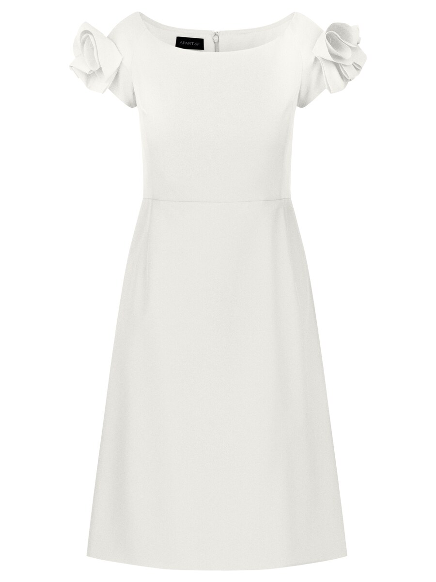 Коктейльное платье APART, белый 
Коктейльное платье APART, белый