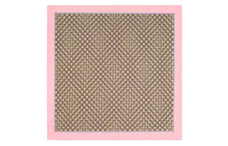 Шёлковый шарф женский розовый GUCCI
Шёлковый шарф женский розовый GUCCI