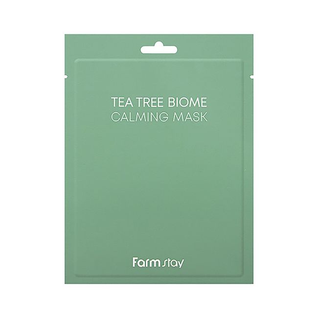 Успокаивающая маска для лица с биомом чайного дерева Farmstay, 25 мл
Успокаивающая маска для лица с биомом чайного дерева Farmstay, 25 мл