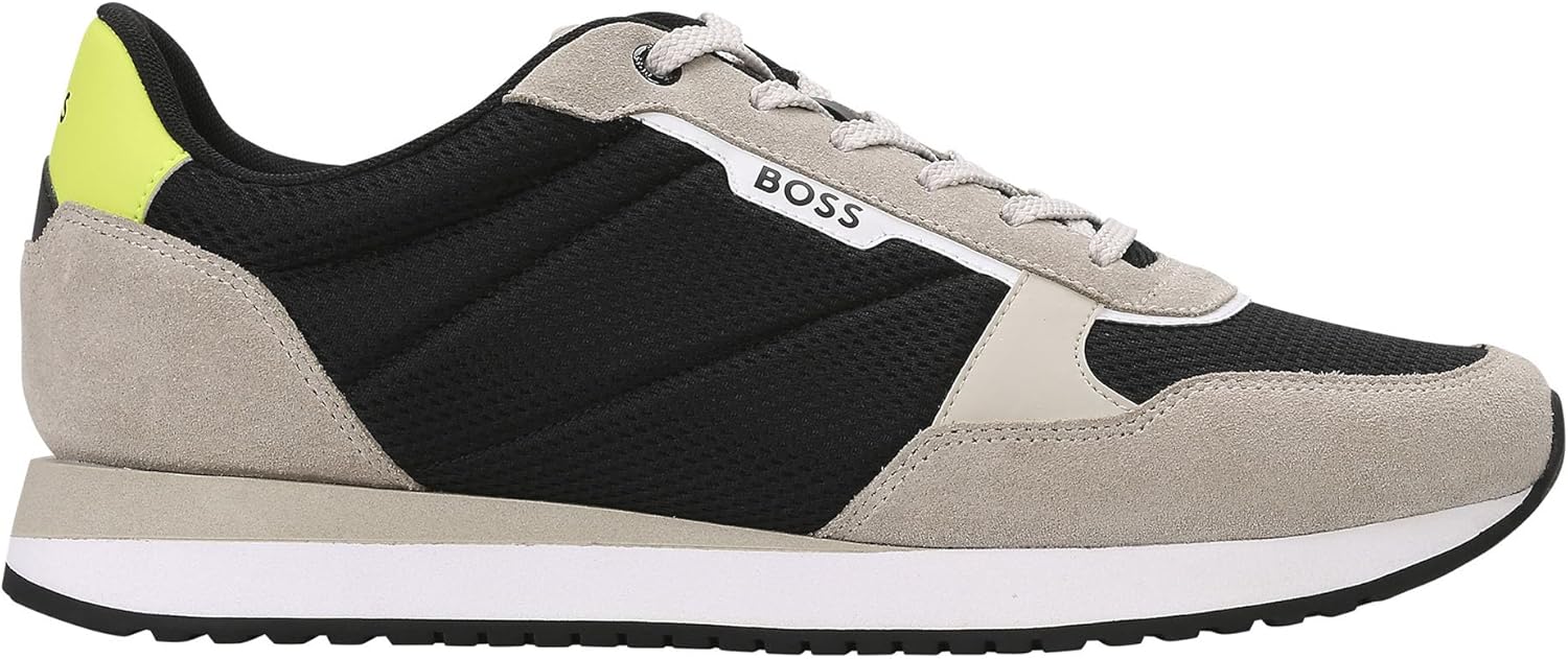 BOSS Мужские кроссовки Kai Retro Low Profile, Charcoal
BOSS Мужские кроссовки Kai Retro Low Profile, Charcoal