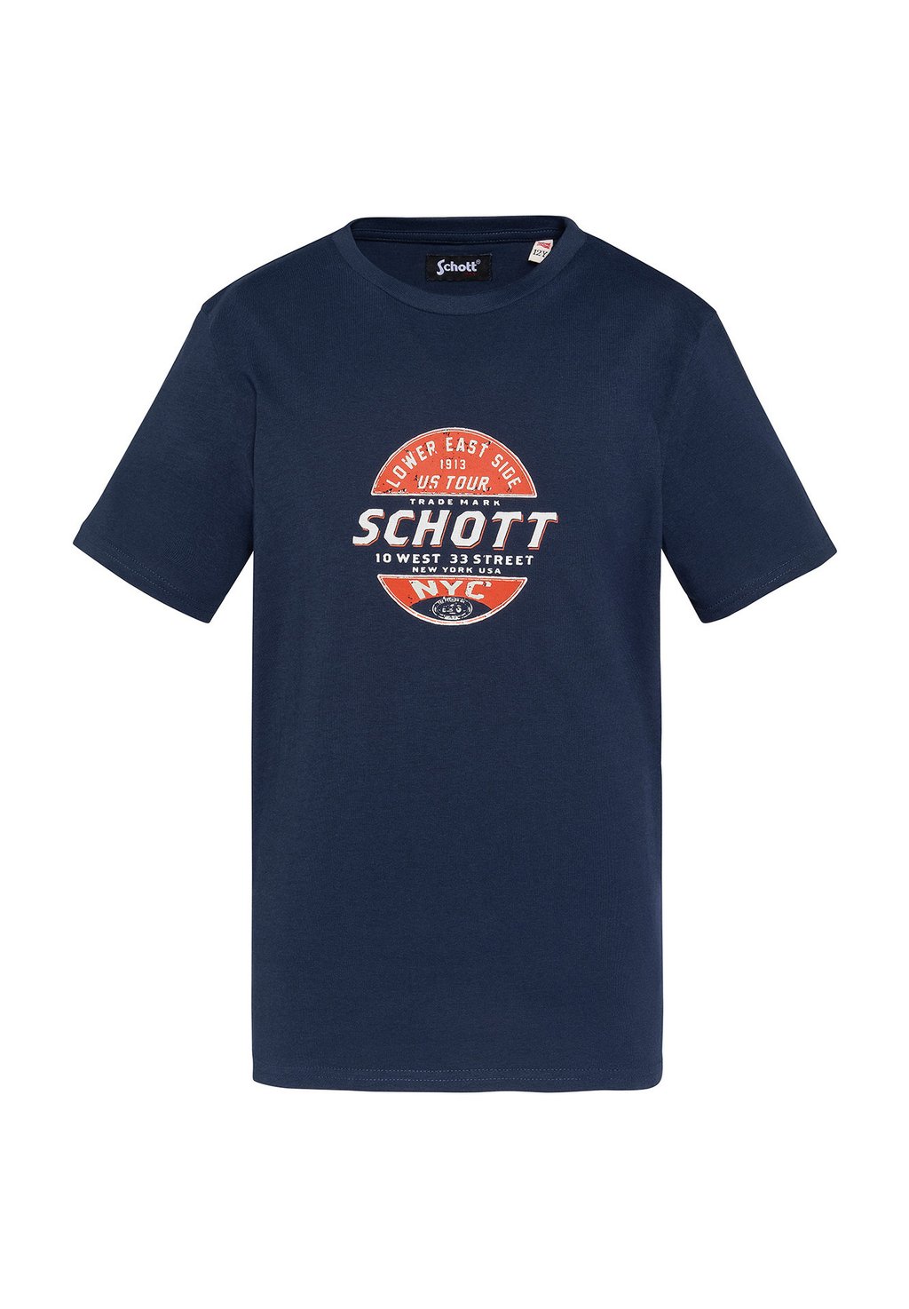 Футболка с принтом Schott, синий
Футболка с принтом Schott, синий