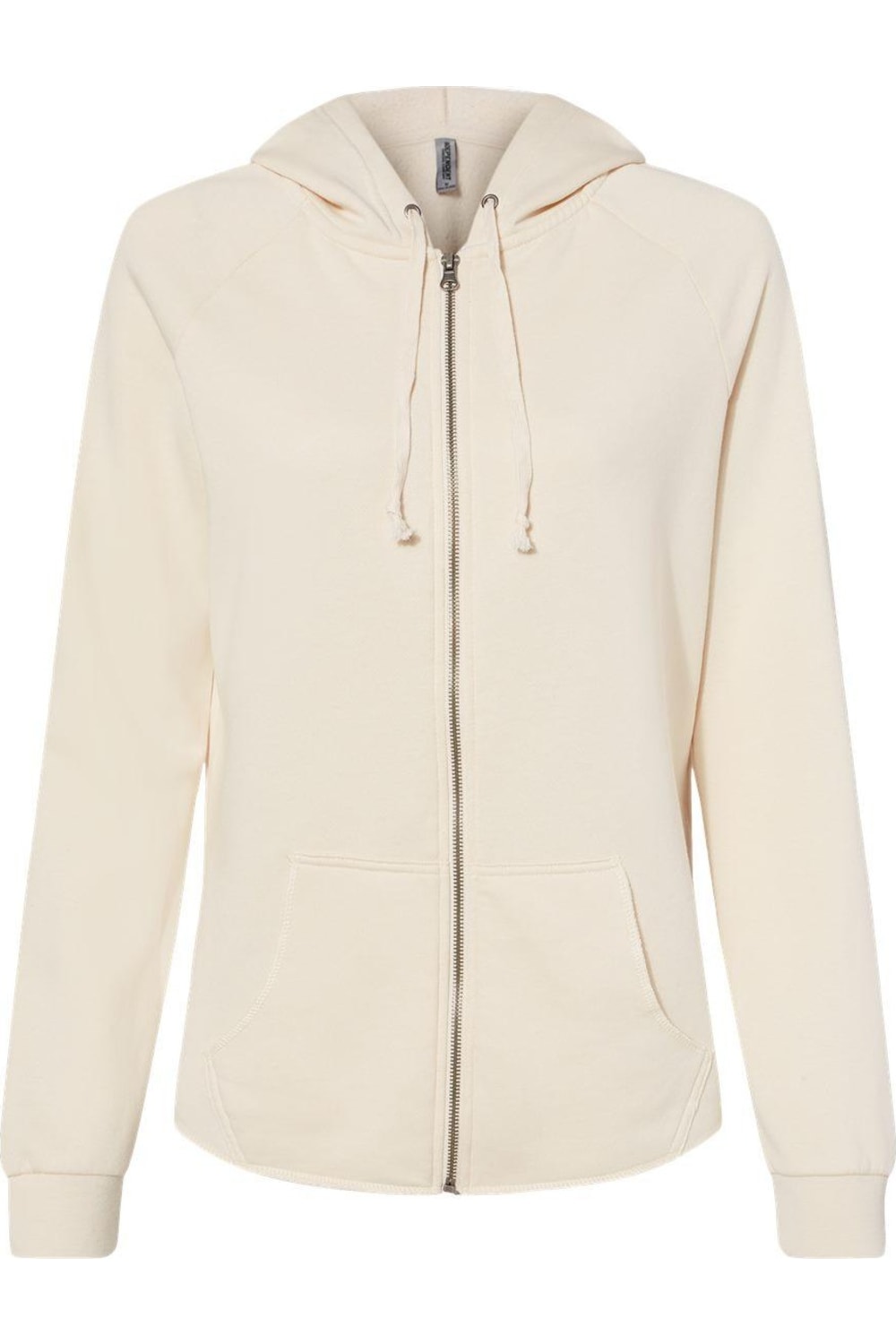Independent Trading Co. Женская толстовка California Wave Wash с капюшоном и молнией, цвет bone 
Independent Trading Co. Женская толстовка California Wave Wash с капюшоном и молнией, цвет bone