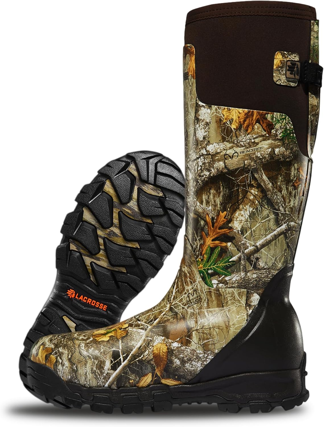 Мужские утепленные охотничьи ботинки LaCrosse Alphaburly Pro 46 см с водонепроницаемой резиной, утеплителем Thinsulate 1600 г и стелькой из ЭВА, модель First Lite Cipher, Realtree Edge
Мужские утепленные охотничьи ботинки LaCrosse Alphaburly Pro 46 см с водонепроницаемой резиной, утеплителем Thinsulate 1600 г и стелькой из ЭВА, модель First Lite Cipher, Realtree Edge