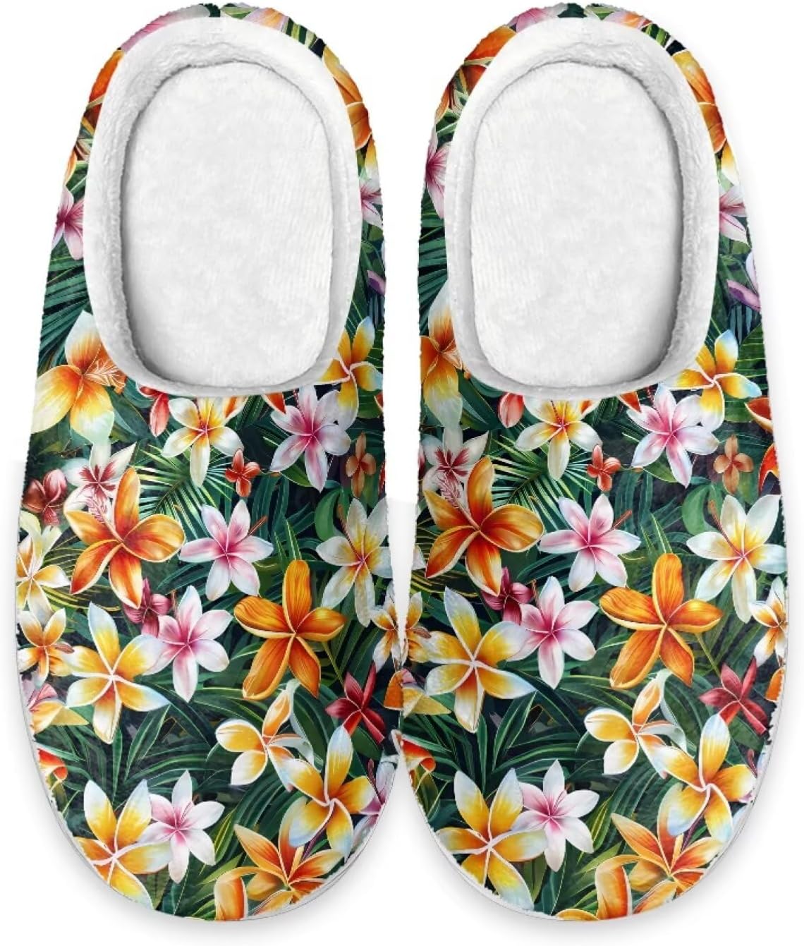 Тапочки для дома Forchrinse с американским флагом для мужчин и женщин, мягкие и комфортные, теплые тапочки на осень и зиму, легкие, на скользящей подошве, Hibiscus
Тапочки для дома Forchrinse с американским флагом для мужчин и женщин, мягкие и комфортные, теплые тапочки на осень и зиму, легкие, на скользящей подошве, Hibiscus