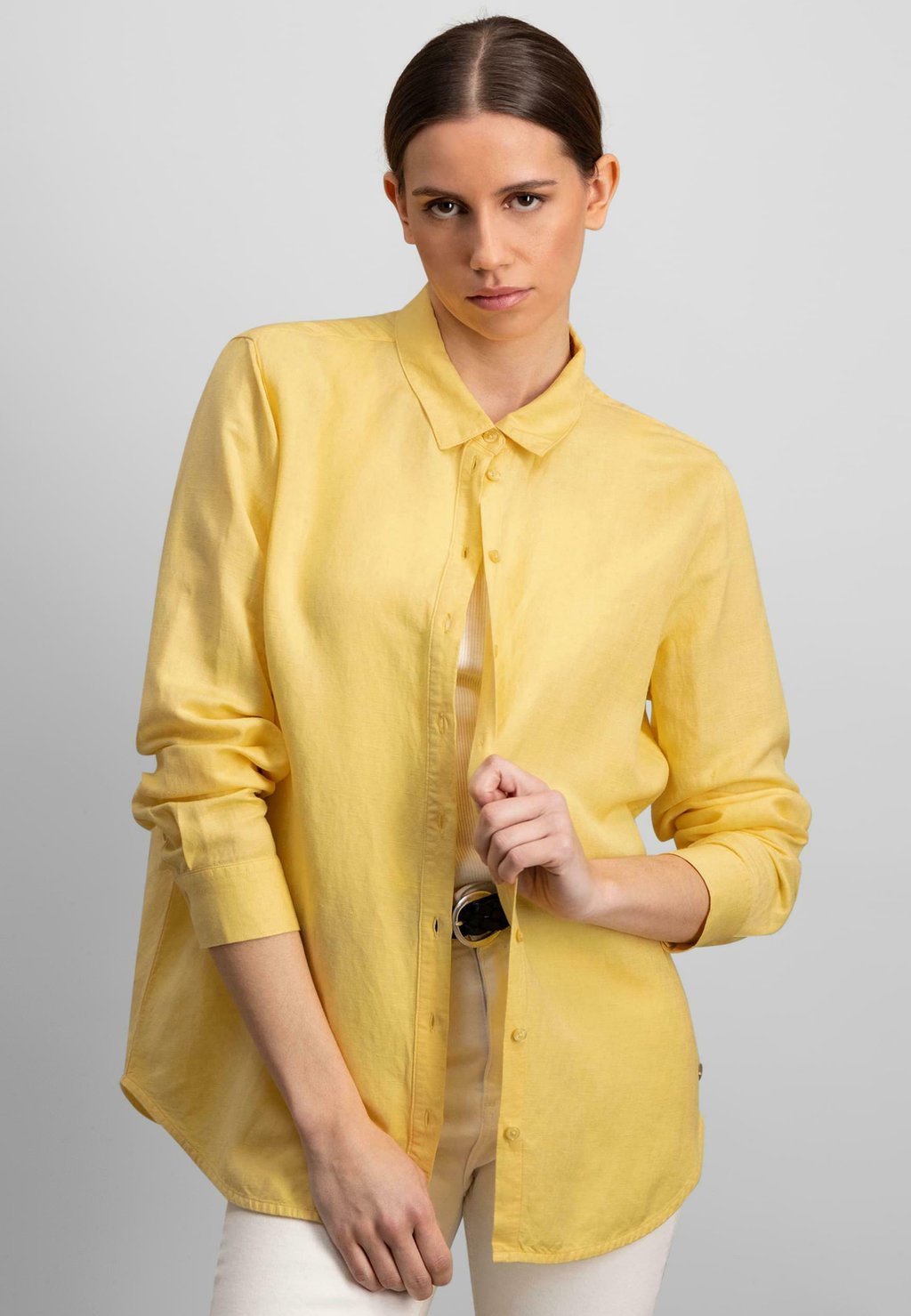 Блузка на пуговицах Fynch-Hatton, желтый
Блузка на пуговицах Fynch-Hatton, желтый