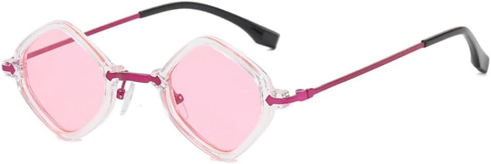 Ретро-солнцезащитные очки неправильной формы для мужчин в стиле панк с прозрачными линзами цвета океана, солнцезащитные очки UV400 для женщин в стиле хип-хоп LANGSER, Transparent Pink
Ретро-солнцезащитные очки неправильной формы для мужчин в стиле панк с прозрачными линзами цвета океана, солнцезащитные очки UV400 для женщин в стиле хип-хоп LANGSER, Transparent Pink