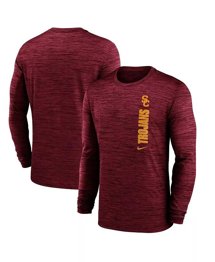 Мужская футболка Cardinal USC Trojans 2024 Sideline Velocity Performance с длинным рукавом Nike
Мужская футболка Cardinal USC Trojans 2024 Sideline Velocity Performance с длинным рукавом Nike