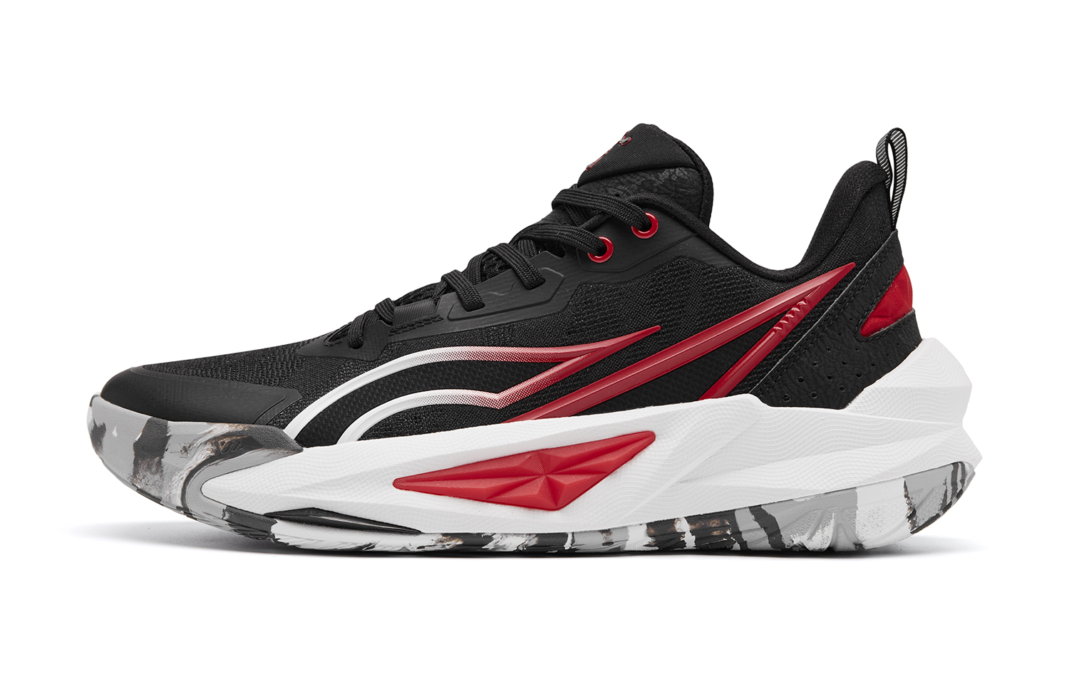 QIAODAN Баскетбольные кроссовки с амортизацией, износостойкие, низкие, мужские, черные, Koi Red
QIAODAN Баскетбольные кроссовки с амортизацией, износостойкие, низкие, мужские, черные, Koi Red