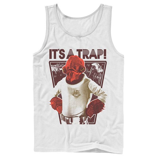 Мужская футболка Ackbar It's a Trap Star Wars
Мужская футболка Ackbar It's a Trap Star Wars