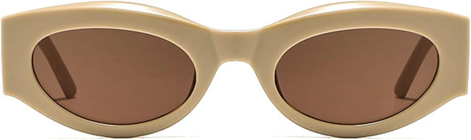 Солнцезащитные очки COTIA Small Cat Eye Oval для женщин и мужчин, уникальные ретро-очки неправильной формы, летние модные очки для активного отдыха, Kaqi
Солнцезащитные очки COTIA Small Cat Eye Oval для женщин и мужчин, уникальные ретро-очки неправильной формы, летние модные очки для активного отдыха, Kaqi