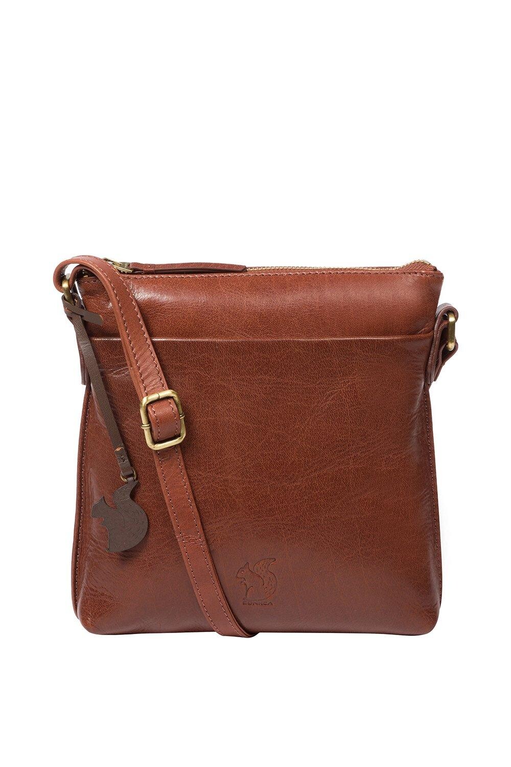 Кожаная сумка через плечо 'Никита' Conkca London, коричневый
Кожаная сумка через плечо 'Никита' Conkca London, коричневый