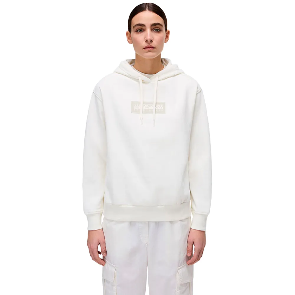 Худи Napapijri Box Logo, бежевый 
Худи Napapijri Box Logo, бежевый