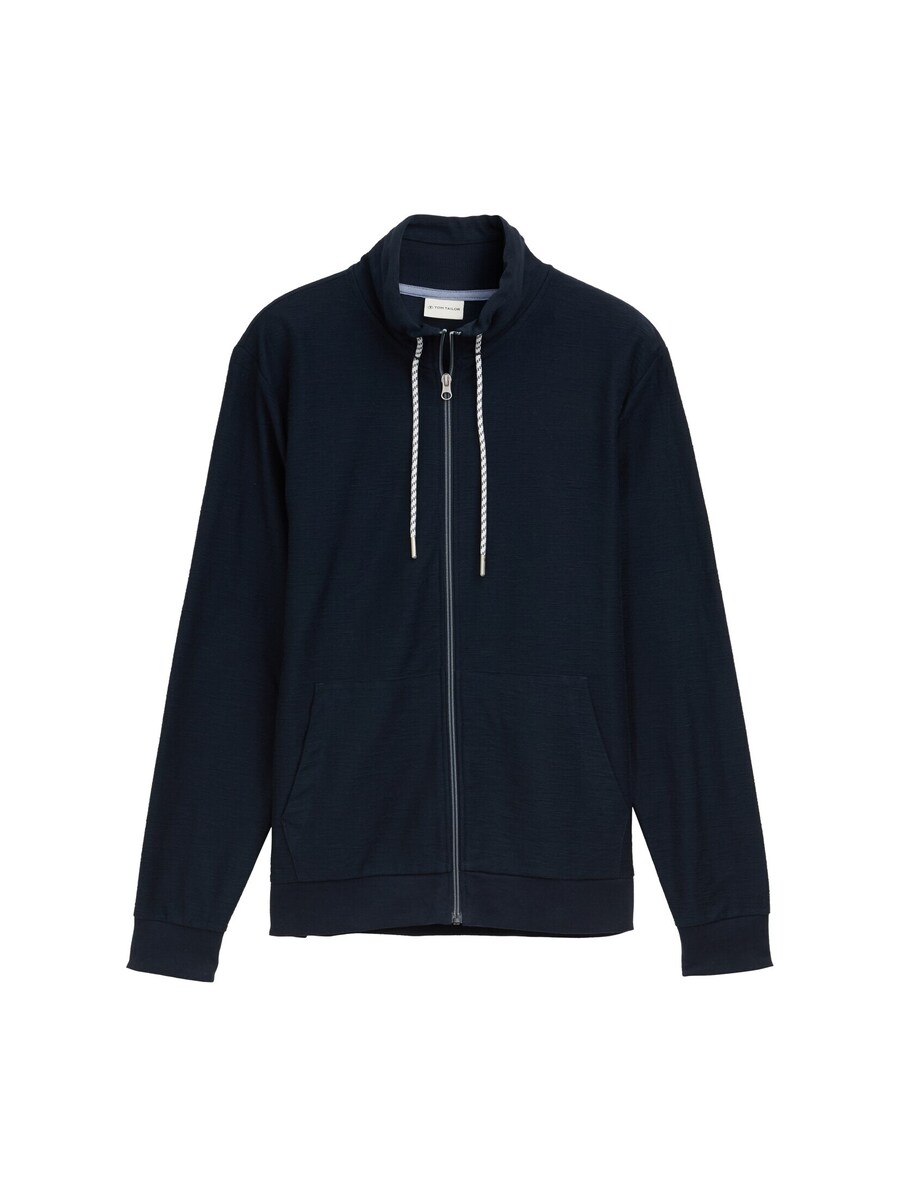 Толстовка с капюшоном на молнии TOM TAILOR, морской синий
Толстовка с капюшоном на молнии TOM TAILOR, морской синий