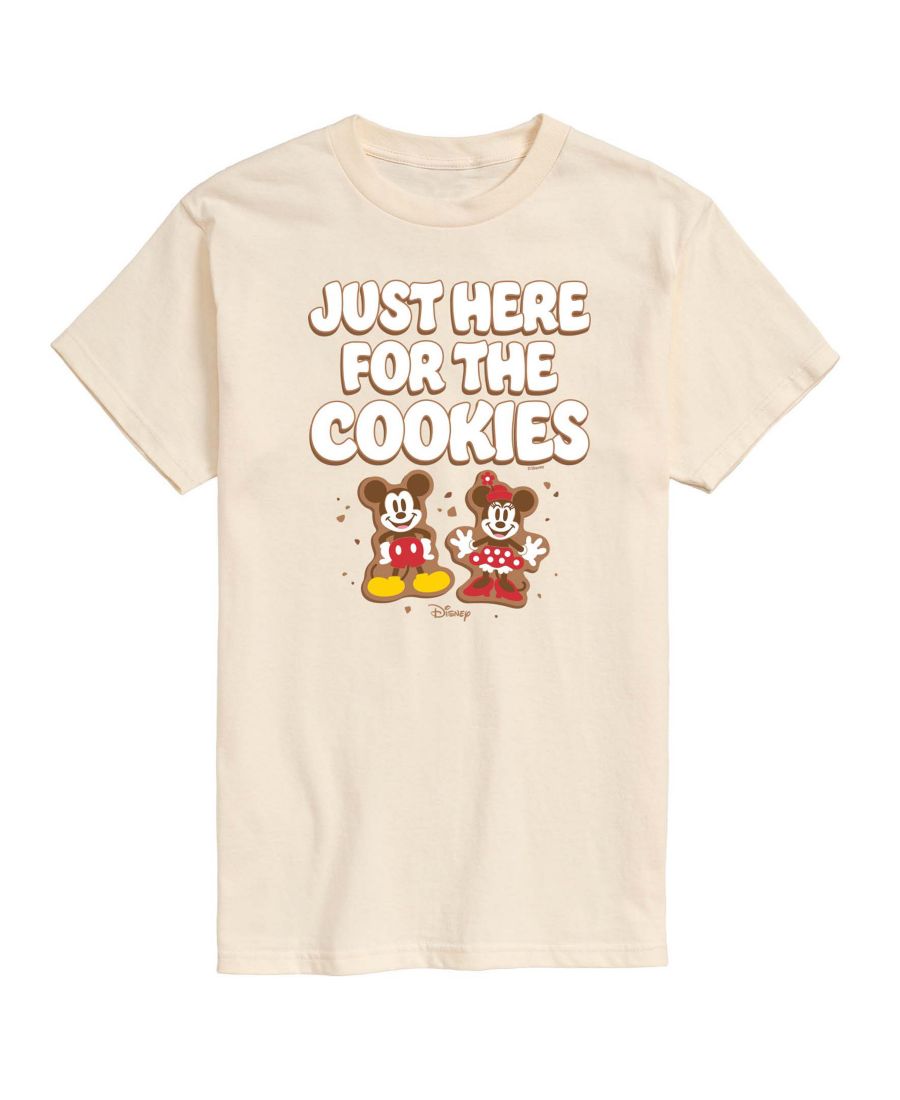 Мужская футболка с коротким рукавом Disney Just Here For The Cookies с графическим принтом AIRWAVES, Cream
Мужская футболка с коротким рукавом Disney Just Here For The Cookies с графическим принтом AIRWAVES, Cream