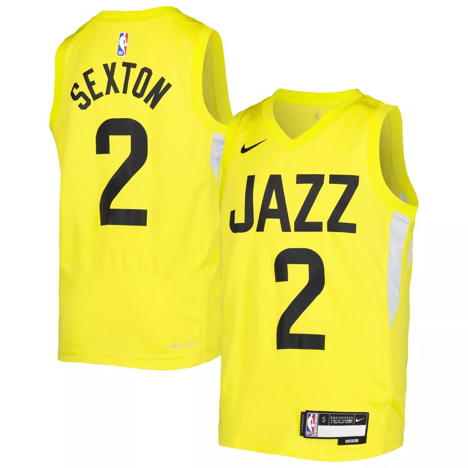 Молодежная майка Nike Collin Sexton Yellow Utah Jazz 2021/22 Swingman — Icon Edition Nike
Молодежная майка Nike Collin Sexton Yellow Utah Jazz 2021/22 Swingman — Icon Edition Nike