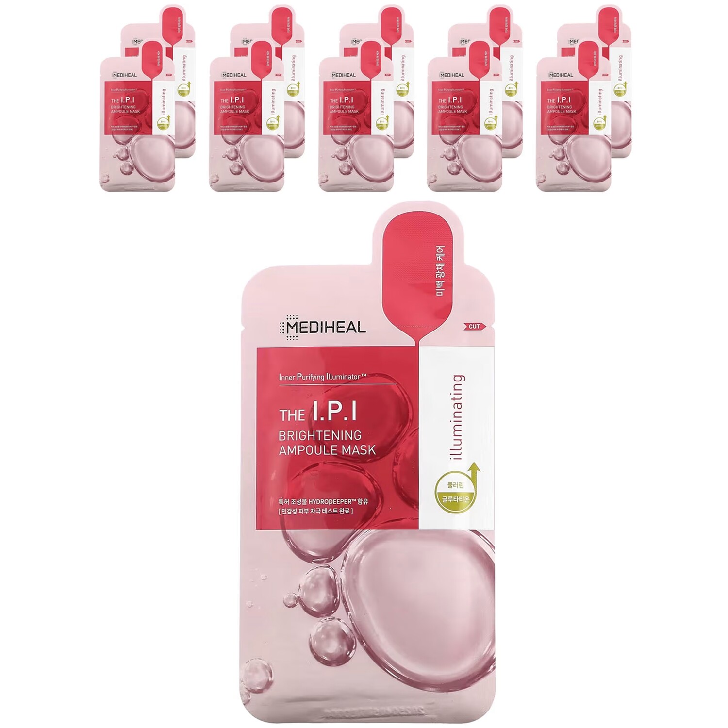 MEDIHEAL The IPI Brightening Ampoule Beauty Маска для лица, 10 листов по 0,84 жидкой унции (25 мл) каждый
MEDIHEAL The IPI Brightening Ampoule Beauty Маска для лица, 10 листов по 0,84 жидкой унции (25 мл) каждый