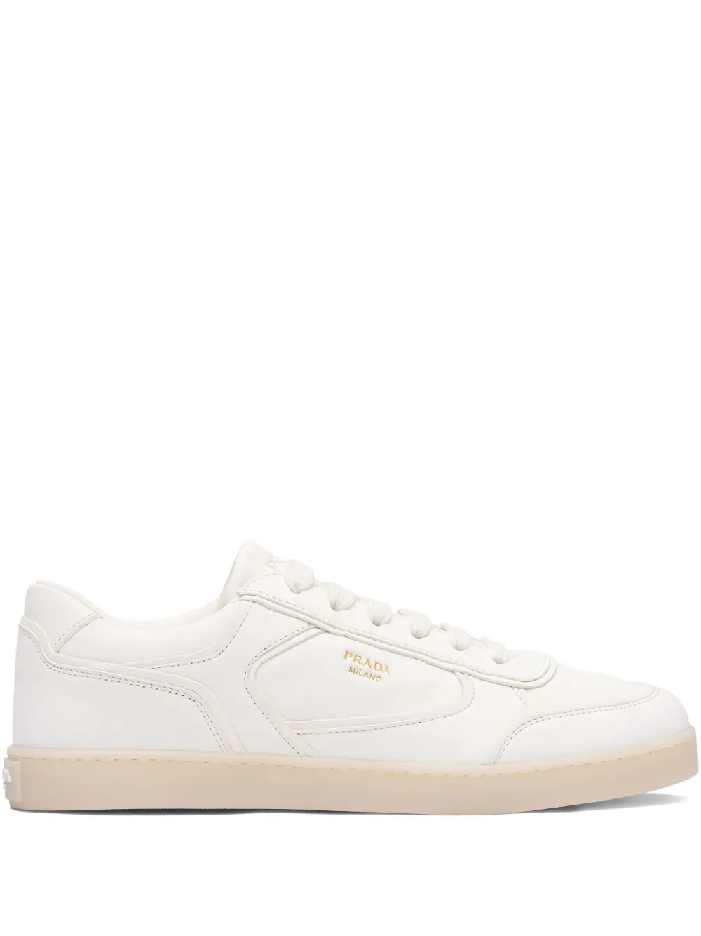 Кожаные кроссовки Prada, белый
Кожаные кроссовки Prada, белый