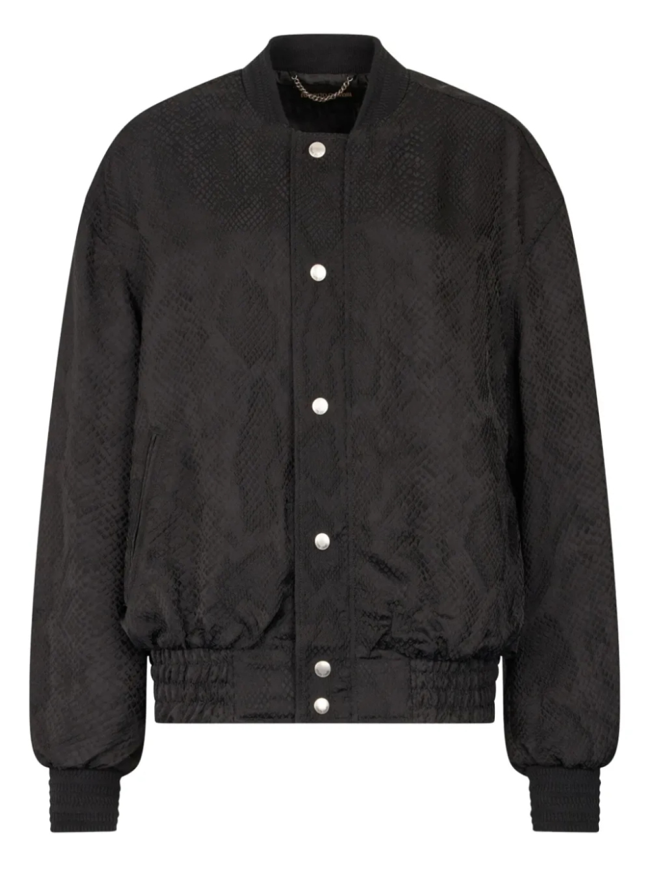 Бомбер с принтом Roberto Cavalli, черный
Бомбер с принтом Roberto Cavalli, черный