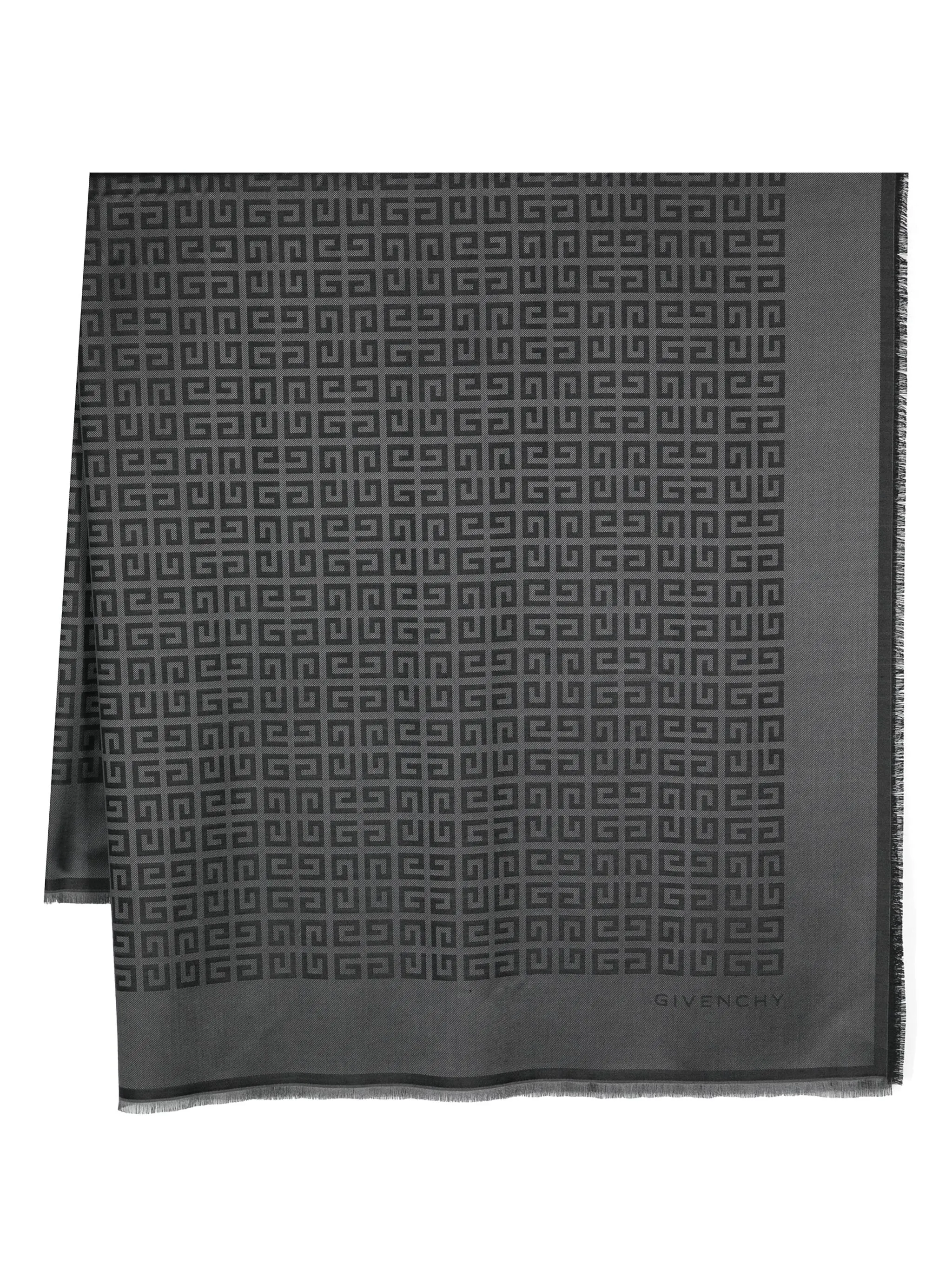 Жаккардовый шарф с логотипом 4G Givenchy, серый
Жаккардовый шарф с логотипом 4G Givenchy, серый