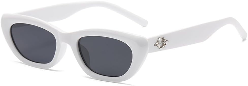 Солнцезащитные очки для женщин и мужчин, ретро-дизайн, «кошачий глаз», модные винтажные, для путешествий, солнцезащитные очки для женщин с защитой от УФ-излучения UV400 KTUCN, White
Солнцезащитные очки для женщин и мужчин, ретро-дизайн, «кошачий глаз», модные винтажные, для путешествий, солнцезащитные очки для женщин с защитой от УФ-излучения UV400 KTUCN, White