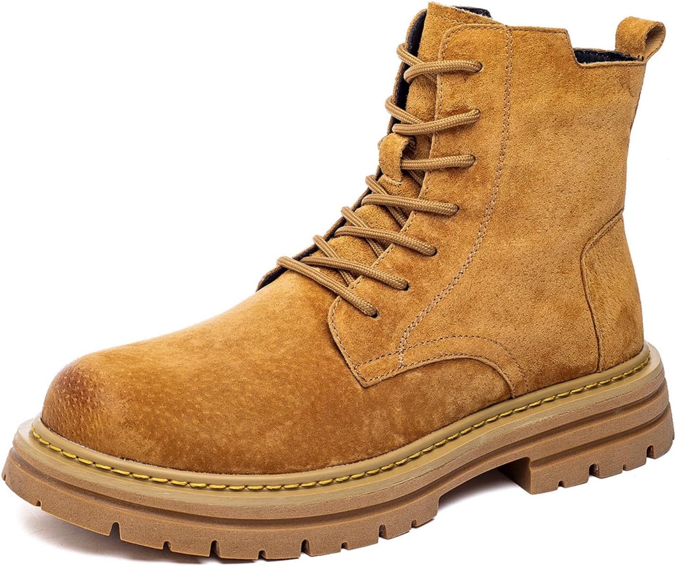 Мужские повседневные ботинки Chukka из натуральной замши, высокие, на шнуровке, с боковой молнией, модели на щиколотку, ботинки с нескользящей подошвой, комфортные и легкие для ходьбы Yrzhgdl, Camel Fur
Мужские повседневные ботинки Chukka из натуральной замши, высокие, на шнуровке, с боковой молнией, модели на щиколотку, ботинки с нескользящей подошвой, комфортные и легкие для ходьбы Yrzhgdl, Camel Fur