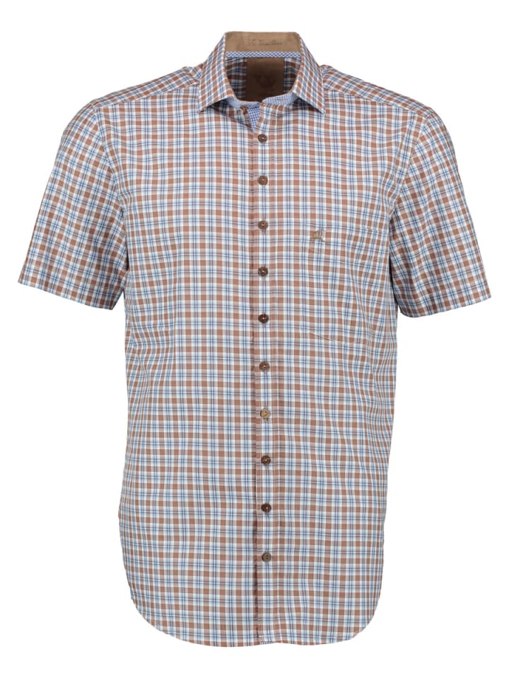 Традиционная рубашка Azecu в средне-бежевом цвете OS-Trachten
Традиционная рубашка Azecu в средне-бежевом цвете OS-Trachten