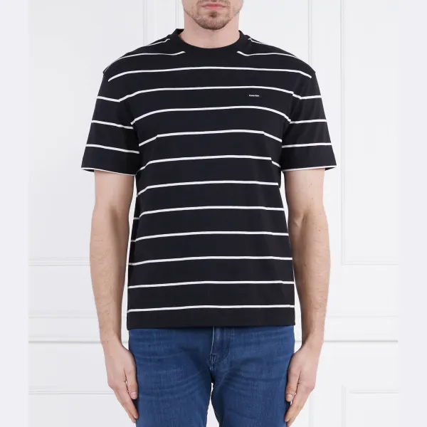 Удобная футболка в полоску Calvin Klein, черный
Удобная футболка в полоску Calvin Klein, черный