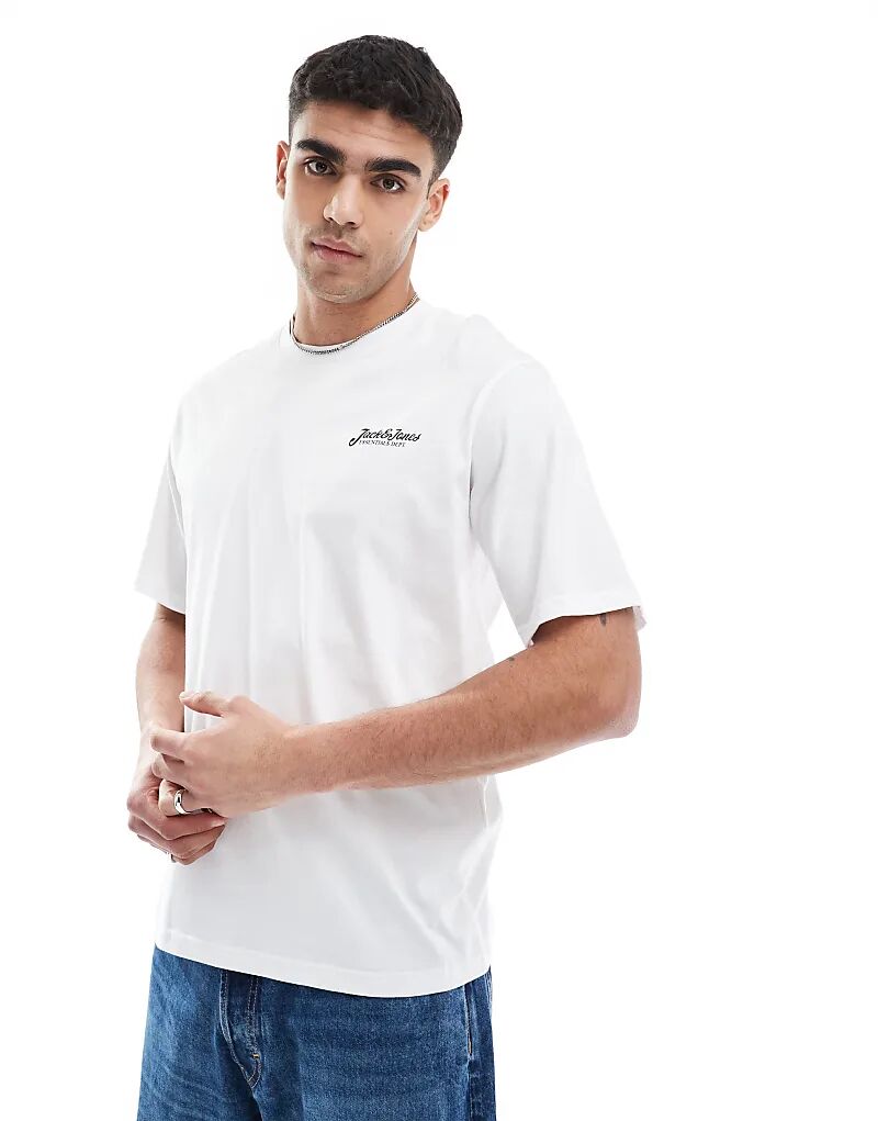 Футболка с логотипом в белом цвете Jack & Jones
Футболка с логотипом в белом цвете Jack & Jones