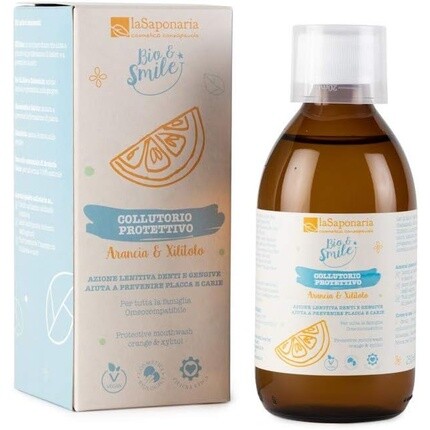 Апельсин и защитная жидкость для полоскания рта La Saponaria
Апельсин и защитная жидкость для полоскания рта La Saponaria