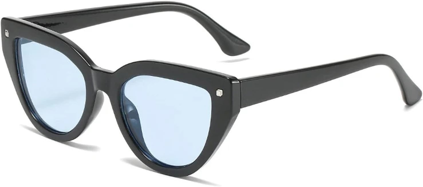 Модные женские солнцезащитные очки «кошачий глаз» в стиле ретро с заклепками, стильные мужские солнцезащитные очки синего, желтого и красного цвета с защитой от УФ-излучения UV400 WNCKSQ, Black Blue
Модные женские солнцезащитные очки «кошачий глаз» в стиле ретро с заклепками, стильные мужские солнцезащитные очки синего, желтого и красного цвета с защитой от УФ-излучения UV400 WNCKSQ, Black Blue