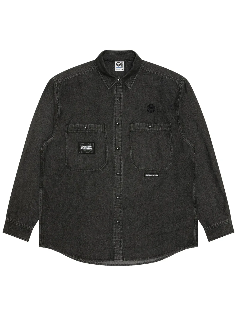 Рубашка с нашивкой-логотипом AAPE BY *A BATHING APE, черный
Рубашка с нашивкой-логотипом AAPE BY *A BATHING APE, черный