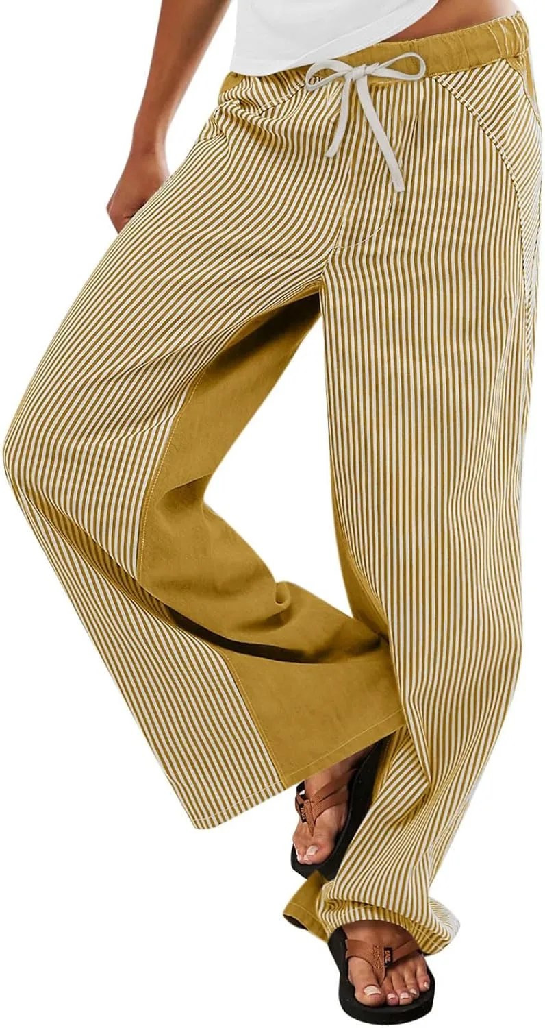 Брюки Barrel Jeans Women, низкая посадка, полосатые, широкие
Брюки Barrel Jeans Women, низкая посадка, полосатые, широкие