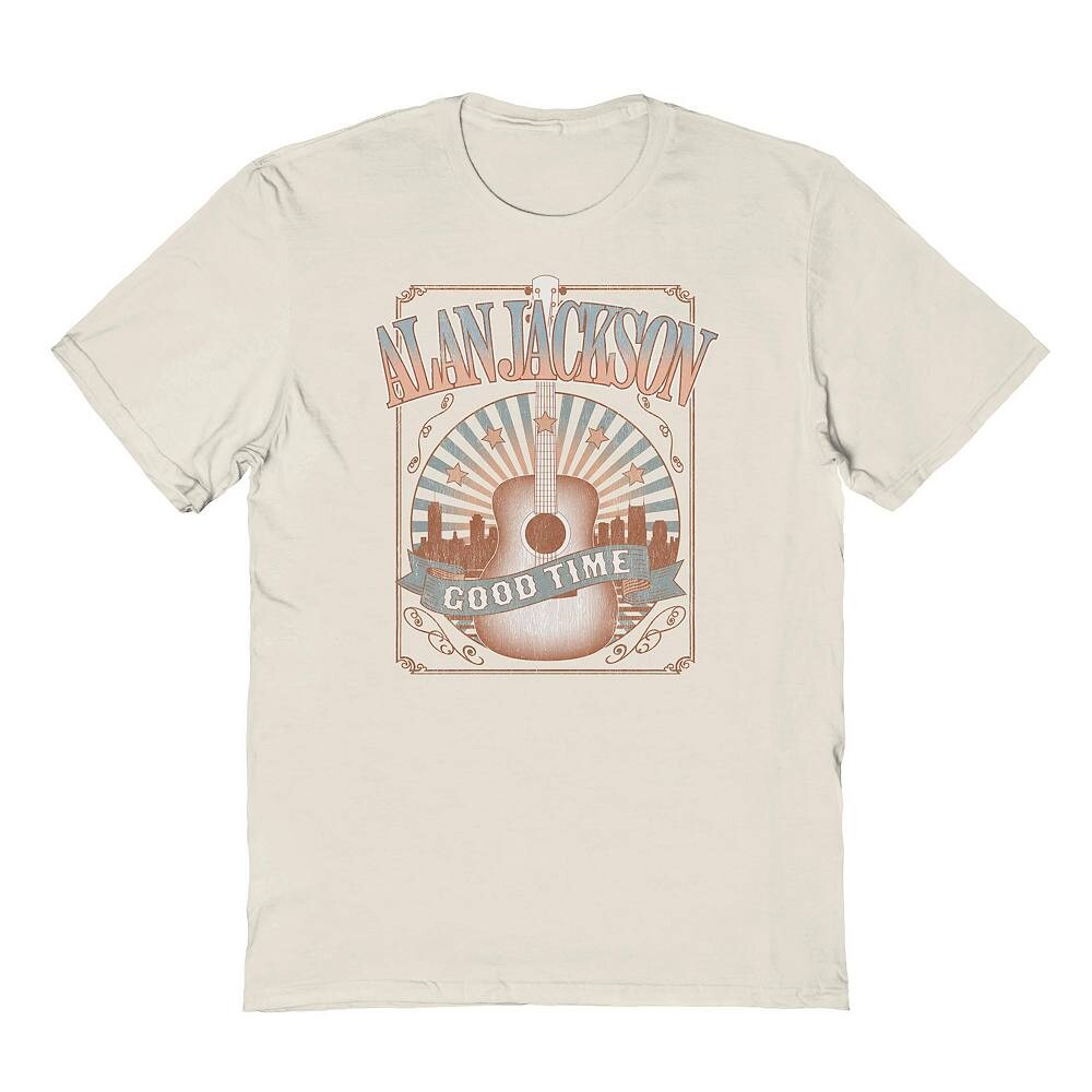 Мужская футболка с рисунком Alan Jackson Good Time Licensed Character, цвет Natural
Мужская футболка с рисунком Alan Jackson Good Time Licensed Character, цвет Natural