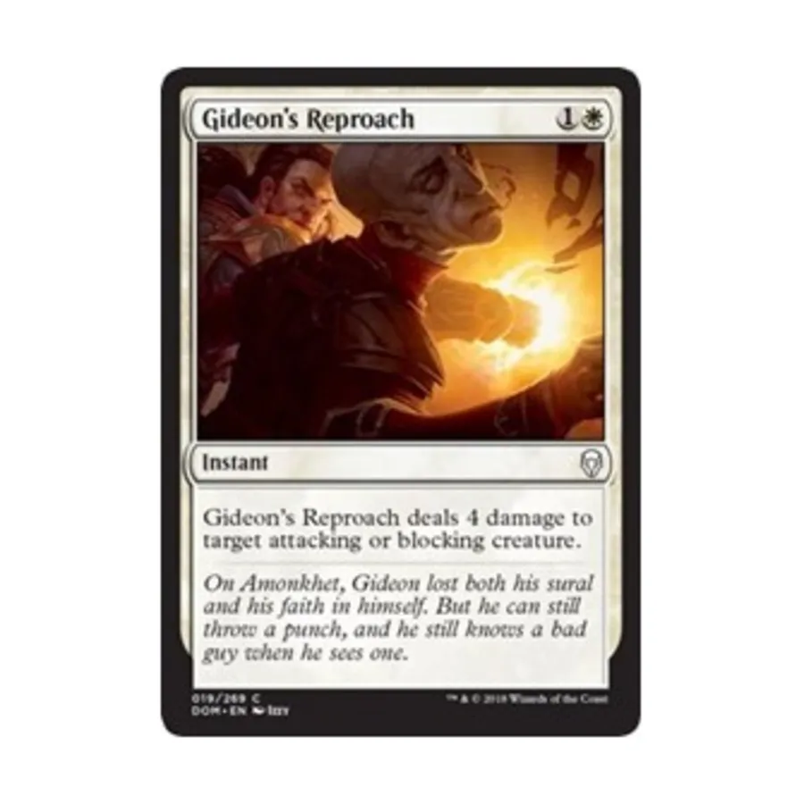 CCG Упрек Гедеона (С), MTG - Dominaria
CCG Упрек Гедеона (С), MTG - Dominaria