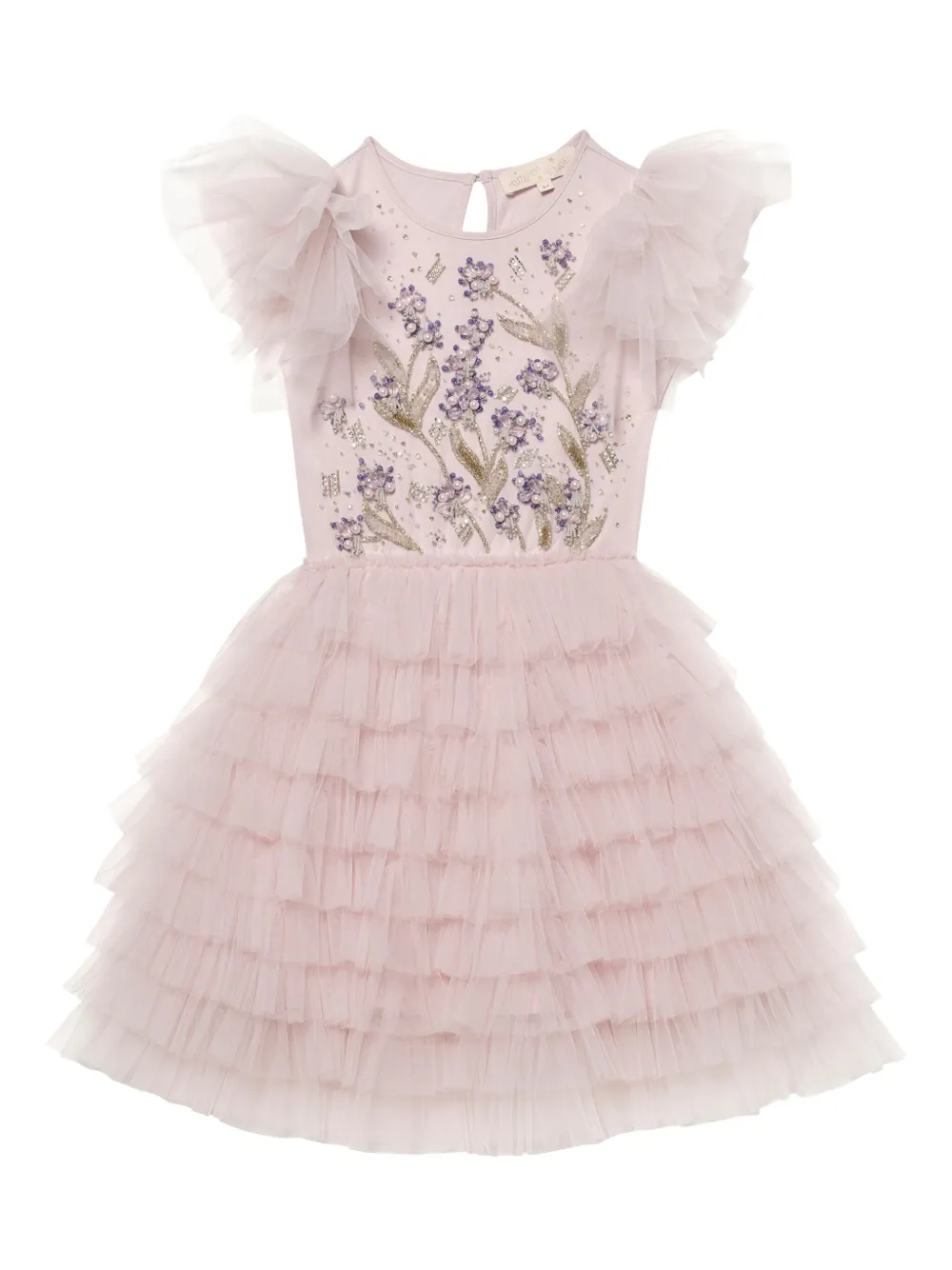 Платье из тюля с оборками Tutu Du Monde, фиолетовый
Платье из тюля с оборками Tutu Du Monde, фиолетовый