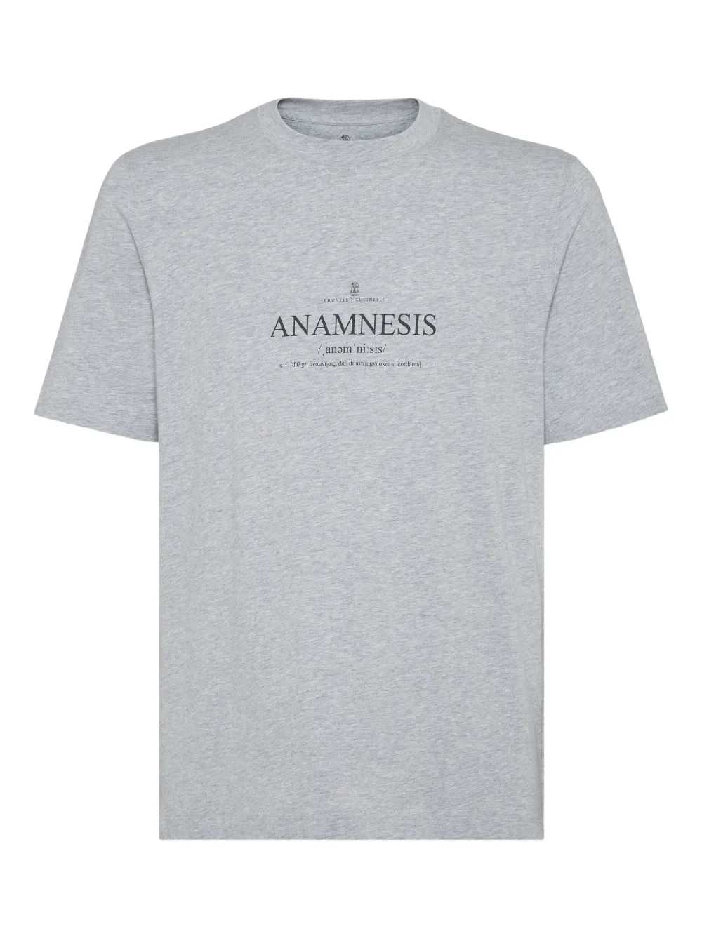 Футболка с графическим принтом Brunello Cucinelli, серый
Футболка с графическим принтом Brunello Cucinelli, серый