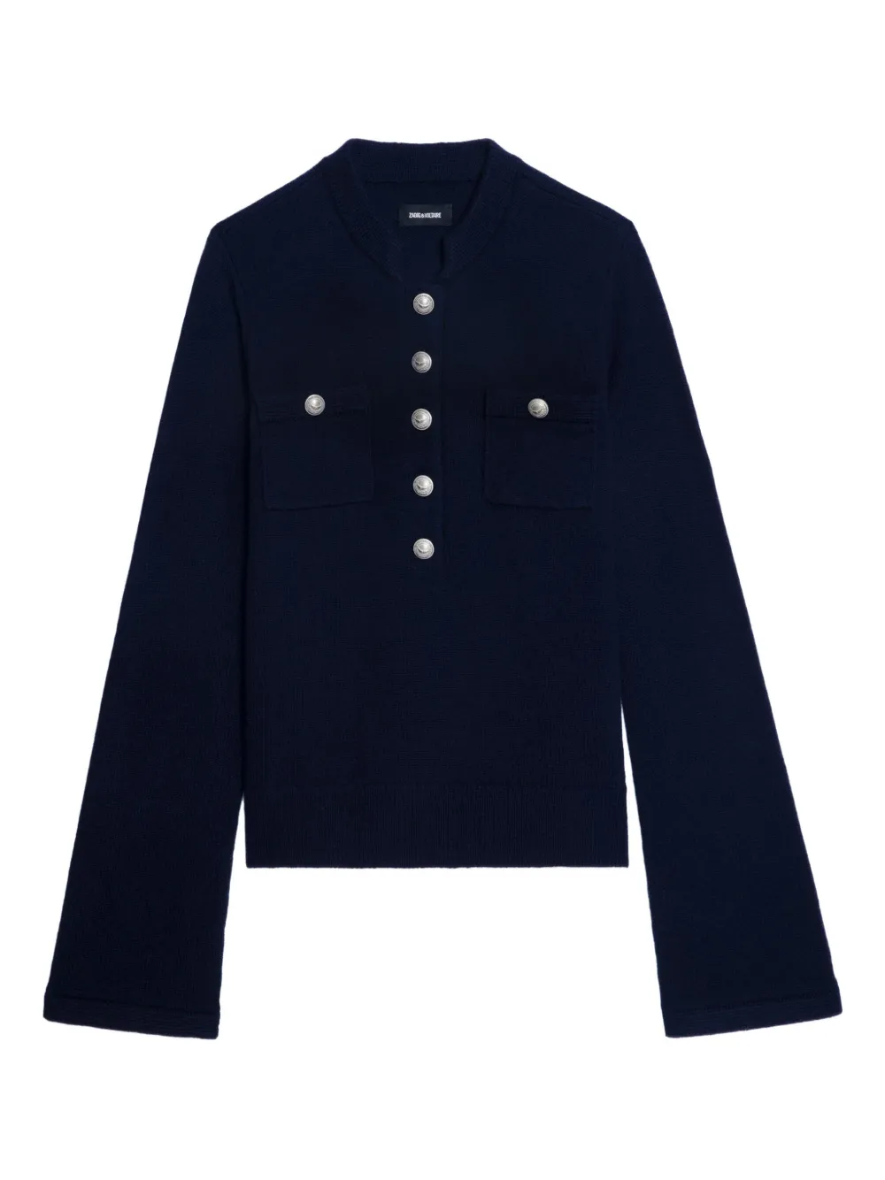 Джемпер с пуговицами Zadig&Voltaire, синий
Джемпер с пуговицами Zadig&Voltaire, синий