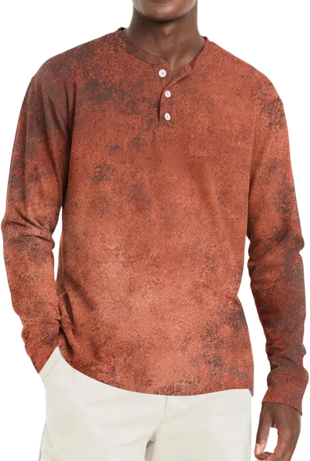 Мужская футболка Henley с длинным рукавом и принтом тай-дай, Casual Slim Fit, M-3XL RTRDE
Мужская футболка Henley с длинным рукавом и принтом тай-дай, Casual Slim Fit, M-3XL RTRDE